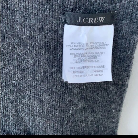 J CREW Scarf with Tassels - Picture 3 of 4